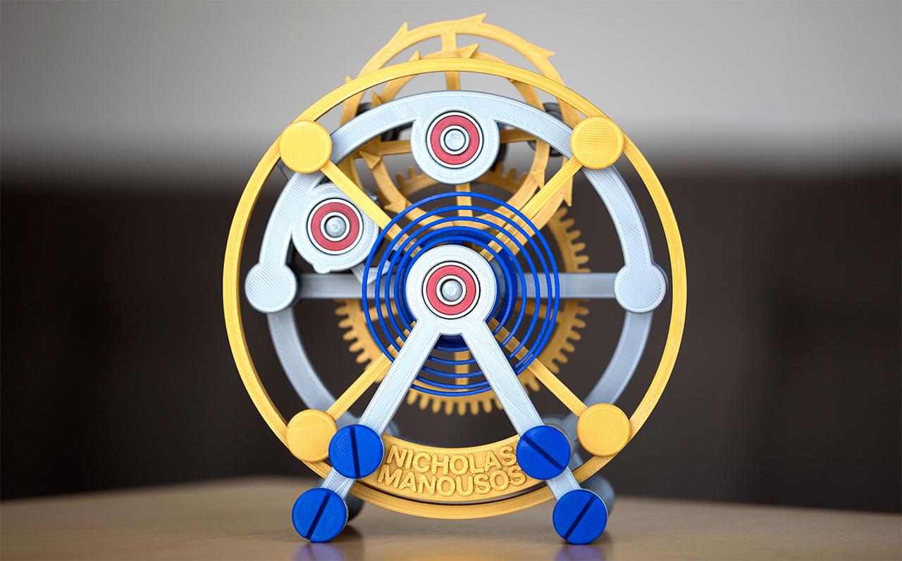 An Oversized 3D-Printed Tourbillon Reveals The Marvels Of Watchmaking