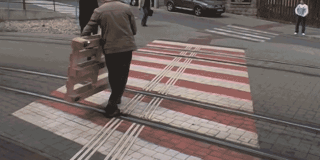 We Should All Be Using Vacant Tram Tracks For Personal Pallet Trains