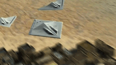 Stealth Bomber Concept Splits In Three, Reassembles Like Voltron