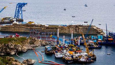 The Complex Project To Salvage The Costa Concordia Starts On Monday