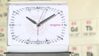 Periodic Table Alarm Clock Lets You See Atomic Numbers At A Glance