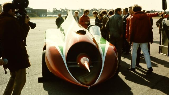 Monster Machines: This Green Monster Was Once The Fastest Car On Earth
