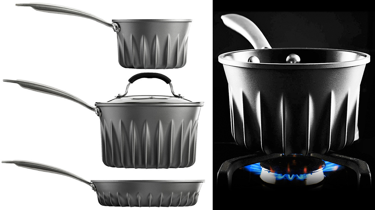 The Heat-Distributing Flares On This Pot Make Dinner Cook Even Faster