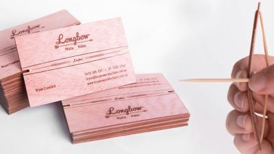 Business Cards That Turn Into Mini Bow And Arrows Are Robin-Hood-Ready
