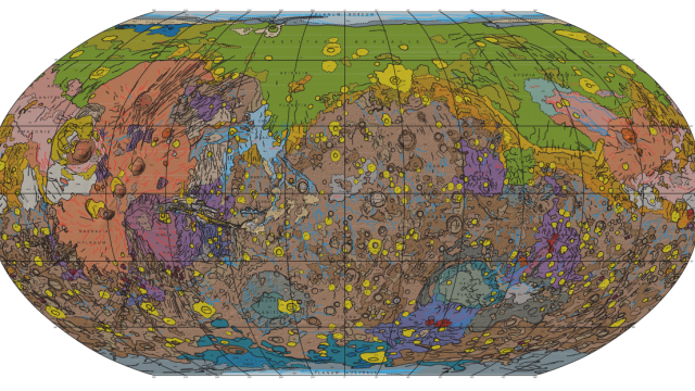 This Is The Most Detailed Map Of Mars’ Surface Ever Made