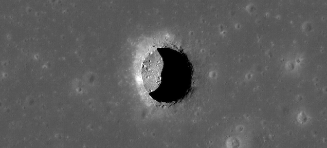 What’s Hiding Behind These Giant Holes On The Moon?