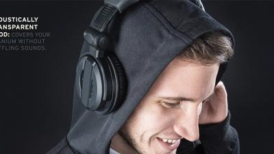 A Hoodie Made From Speaker Fabric Won’t Muffle Your Headphones