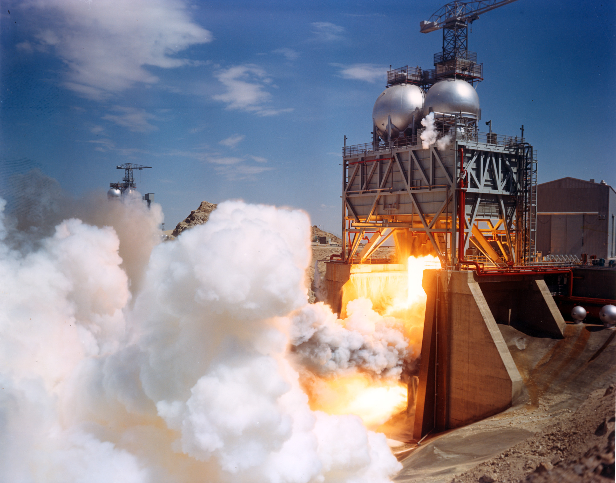 The Amazing System That Tested The Most Powerful Rocket Engine Ever