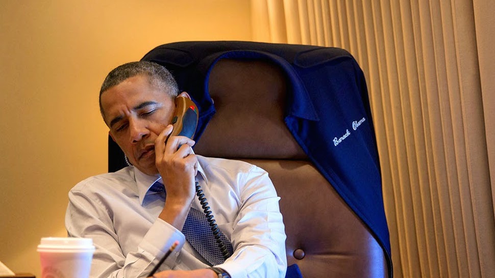 The Phones On Air Force One Look Like Iron Man Accessories