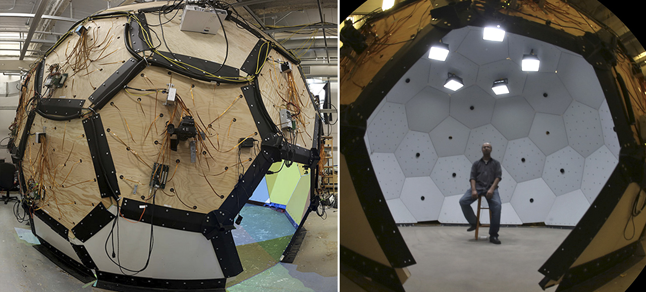 A Dome Packed With 480 Cameras Captures Detailed 3D Images In Motion