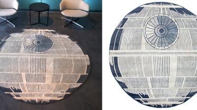 That’s No Moon Or Space Station, Just A Fantastic Death Star Rug