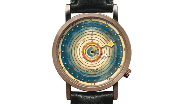The Earth Is At The Centre Of This Watch’s Tiny Solar System