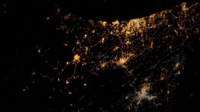 Space Station Astronaut Sees Missiles Exploding On Gaza