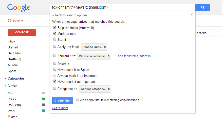 How To Use The Infinite Number Of Email Addresses Gmail Gives You