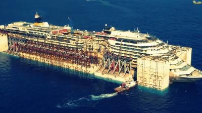 Modified Costa Concordia Is The Strangest Ship To Ever Sail The Sea