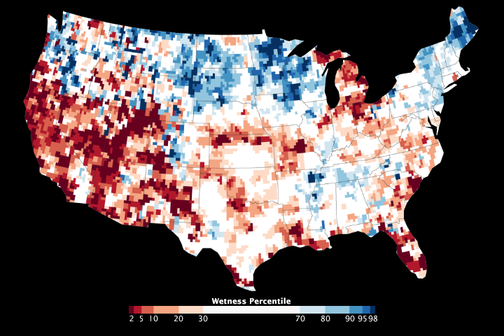 NASA Made An Underground Water Map To See Just How Bad The US Drought Is