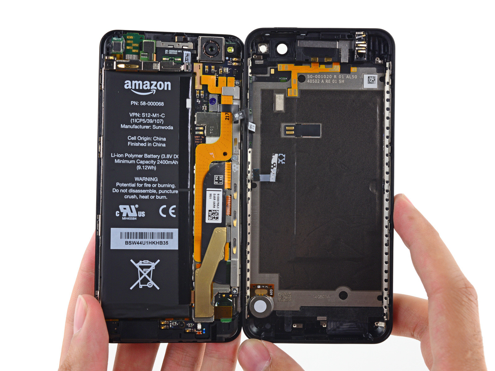 Amazon Fire Phone Teardown: So Many Cameras In Such A Small Space