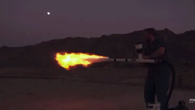 Poop-Powered Flamethrower Can Shoot Out Gigantic 30-Foot Flames