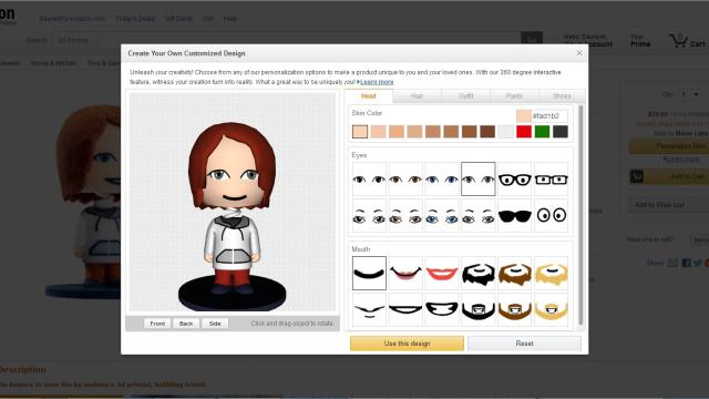 Amazon Now Has A Create-Your-Own 3D-Printing Store