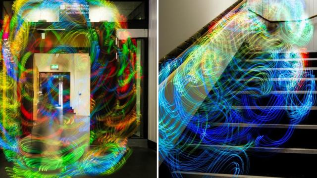 These Light Paintings Show How Wi-Fi Swirls And Shifts Around You