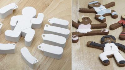 Make Your Gingerbread People Dance With These Posable Cookie Cutters