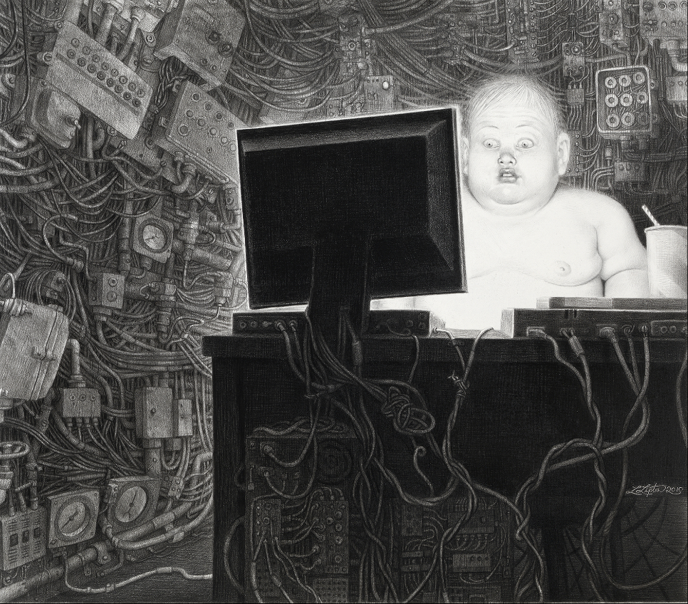 Dystopian Future Drawings Feel Like A Terry Gilliam Movie Storyboard