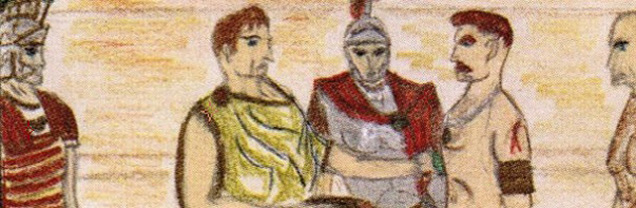 Martin Scorsese Drew This Storyboard For A Roman Epic Film At Age 11