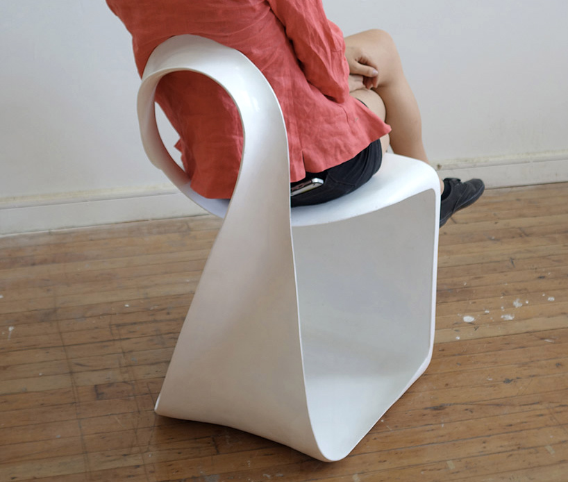 A Twisted Mobius Chair Provides An Infinite Place To Sit