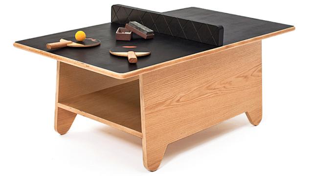 Coffee Table Ping-Pong Is More Entertaining Than A Stack Of Magazines