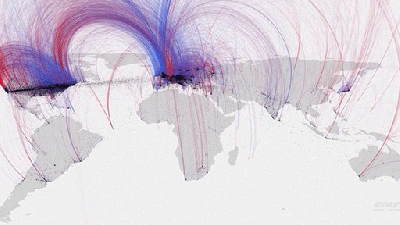 This Map Shows How The World’s Most Important Cities Change Over Time