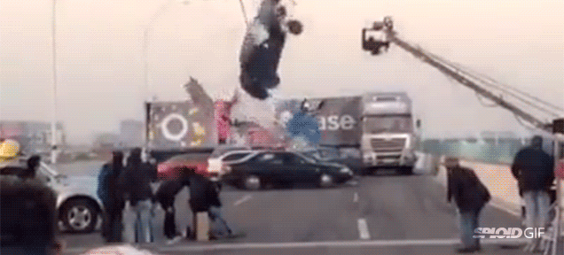 Spectacular Failed Car Stunt Almost Kills Film Crew
