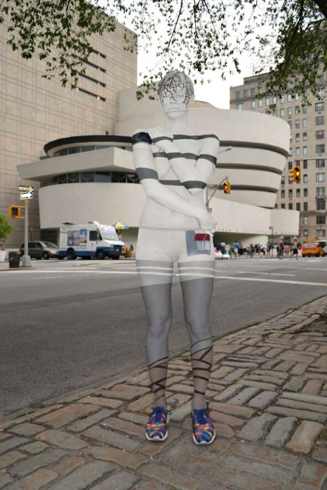 Women’s Bodies Blend Into A City’s Background With Just Bodypaint