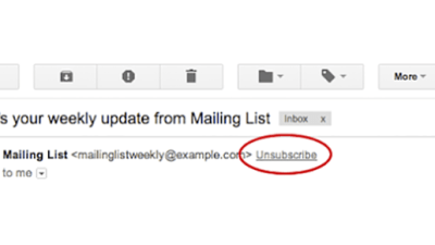 Gmail Just Made Unsubscribing From Bulk Emails Easier Than Ever