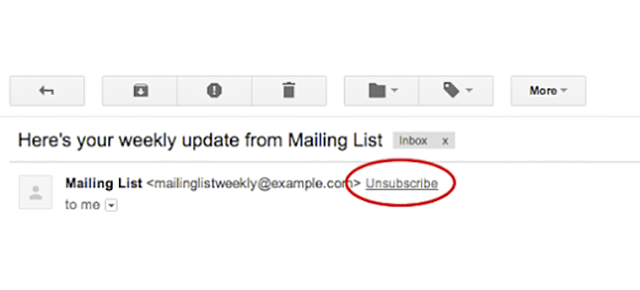 Gmail Just Made Unsubscribing From Bulk Emails Easier Than Ever