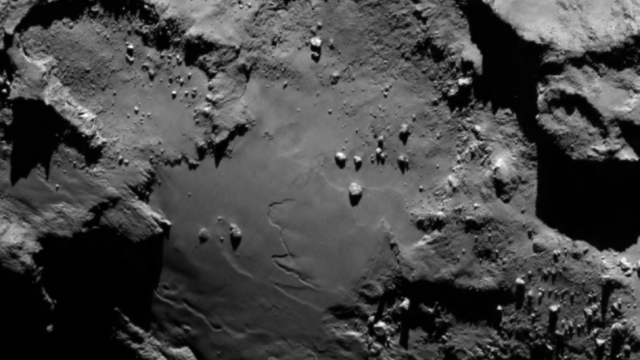 The Surface Of A Comet Seen Up Close For The First Time Ever
