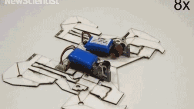 This Origami Robot Assembles Itself And Walks Away In Under Five Minutes