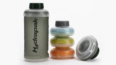 You Can Compress This Water Bottle Into A Tiny Puck When It’s Empty