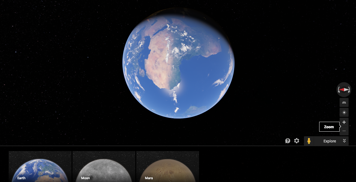 Here’s How To Explore The Moon And Mars In Google Maps