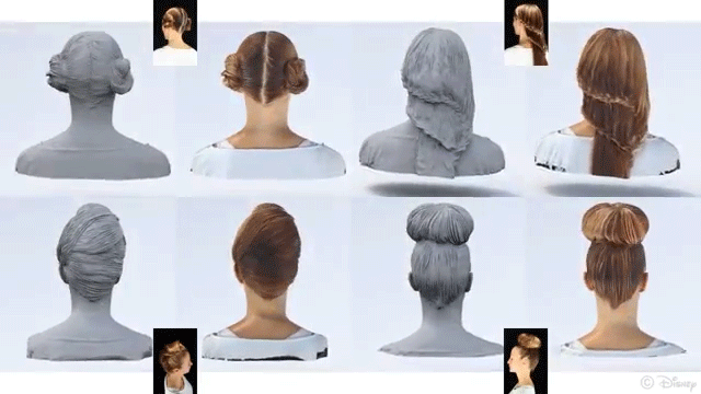 Disney Research 3D-Prints Figurines With The Most Lifelike Hair Ever