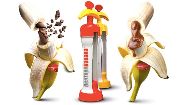 A Magical Machine Lets You Inject Bananas With Sweet Sweet Fillings