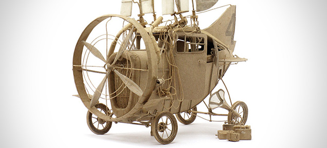 Leonardo Da Vinci Would Be Proud Of These Cardboard Flying Machines