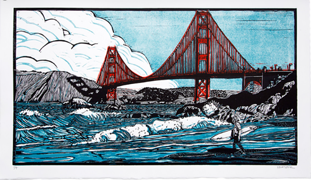 Vanquish Blank Walls With These Awesomely Detailed Linocuts