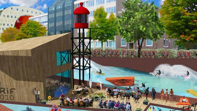 This Canal In The Netherlands Will Soon Be A Water-Purifying Wave Pool