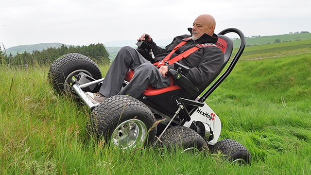 A Wheelchair That Gives The Rider Even More Mobility Than Walking