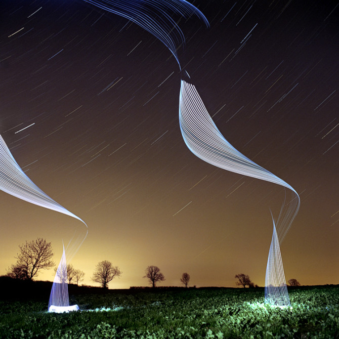These Swirly Light Paintings Look Like A Flash-Forward To The Rapture
