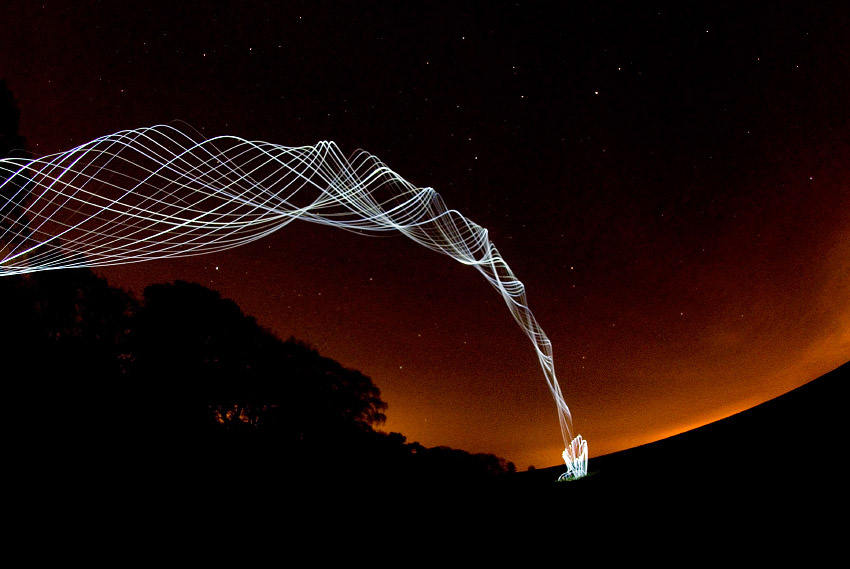 These Swirly Light Paintings Look Like A Flash-Forward To The Rapture
