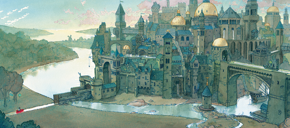 The Beautiful Animated 3D Watercolours Of Aaron Becker