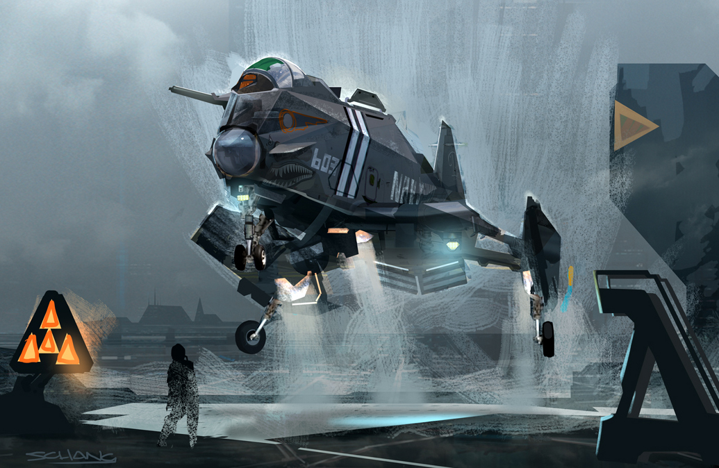 The Futuristic Jets, Humans And Star Wars Designs Of Stephen Chang