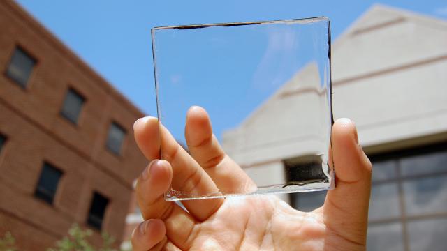 New Crystal Clear Solar Cells Could Power Your Smartphone One Day