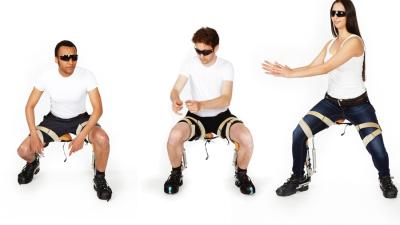 This Pair Of Bionic Pants Is A Chair That You Wear